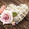 Pink Rose Heart Rustic(3510WM) - Image 2