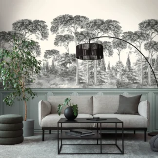 Metsamotiiviga fliistapeet Livingwalls The Wall 4 – hall – 399541