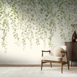 Lillemustriga fliistapeet Livingwalls The Wall 4 – roheline – 791412