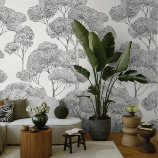 Metsamotiiviga fliistapeet Livingwalls The Wall 4 – hall – 792167