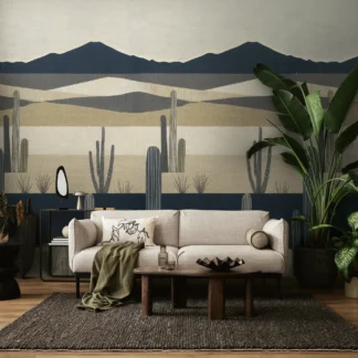 Maastikumotiiviga fliistapeet Livingwalls The Wall 4 – pruun – 792495